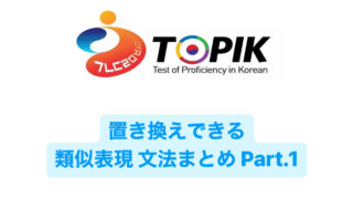 TOPIK対策