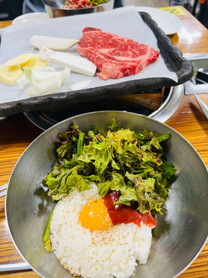 韓国 おすすめユッケ ペクチェ精肉店 百済精肉店